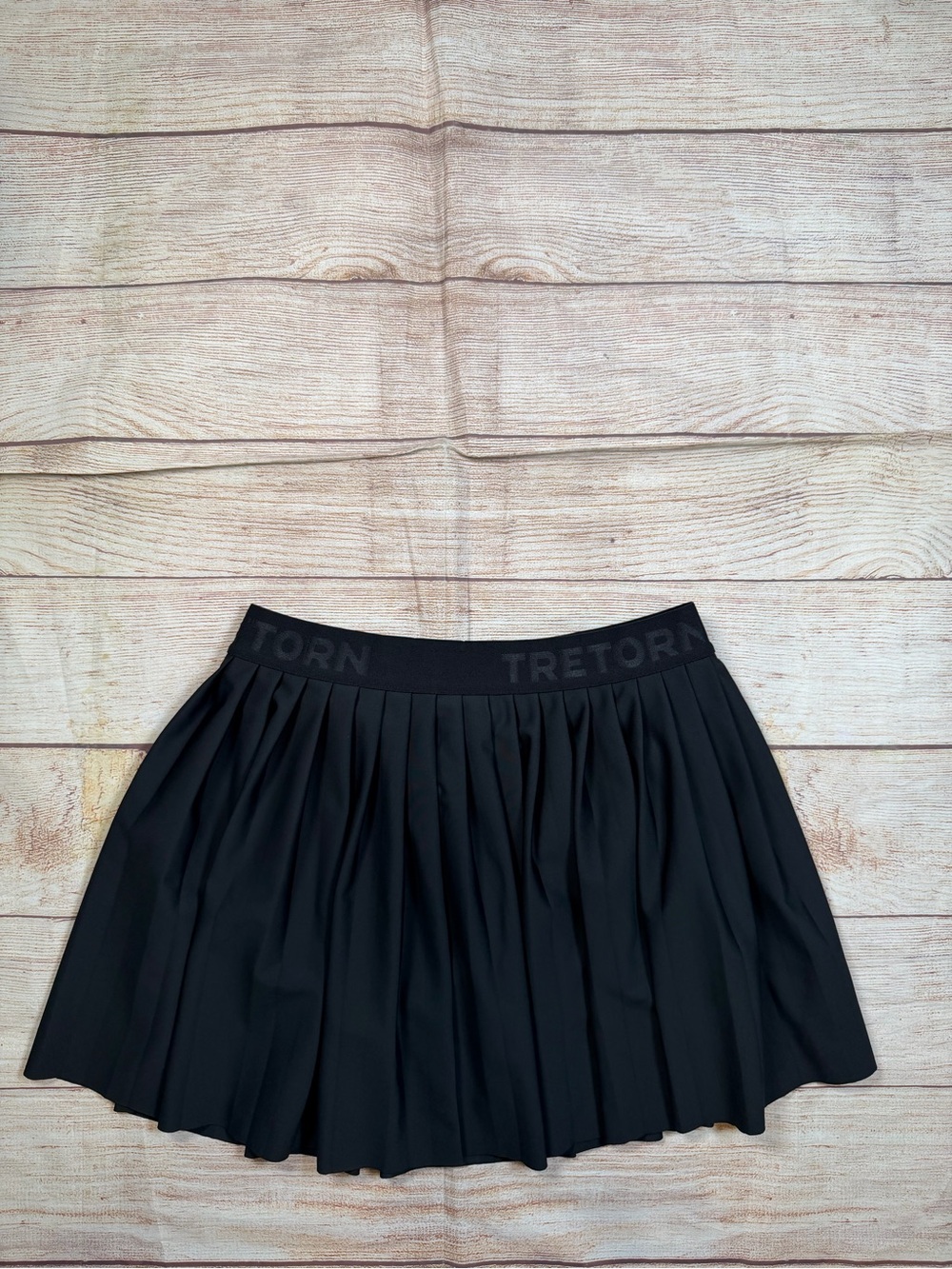 Tretorn Black Pleated Golf, Pickleball, Tennis Prep Skort